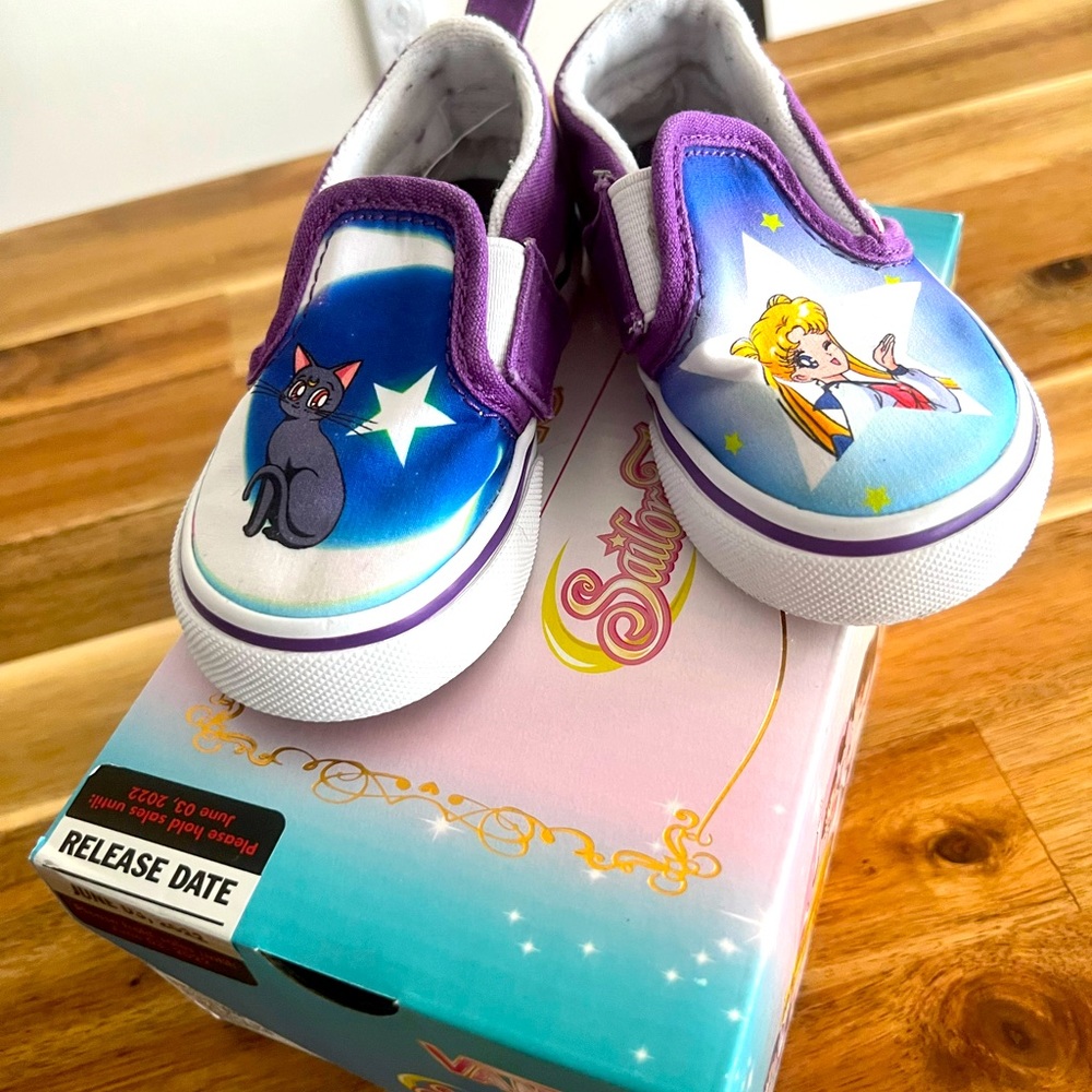 Sailor moon toddler vans
